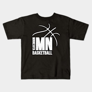 Minnesota Basketball 02 Kids T-Shirt